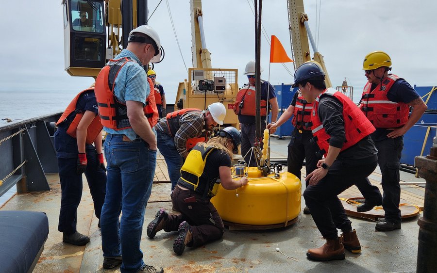 2024-07-15 Installing new ballast on recovered OBS (KBosman)