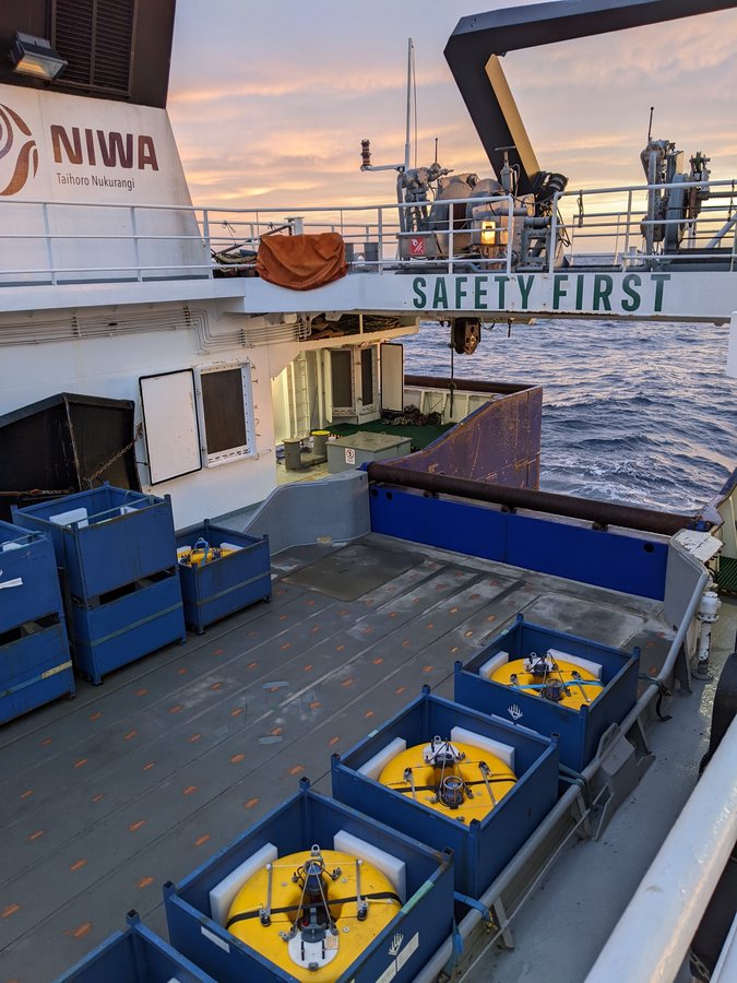 2023-11-27 OBS stowed on shelter deck (G Cairns)