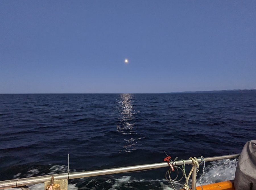2024-11-14 Moon over calm water (JThibodeau)