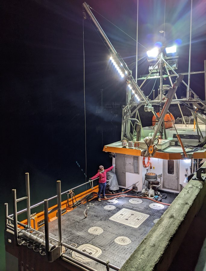 2024-11-14 R.M. Bourlingueur deck empty after LSLS year 2 deployment (GCairns)